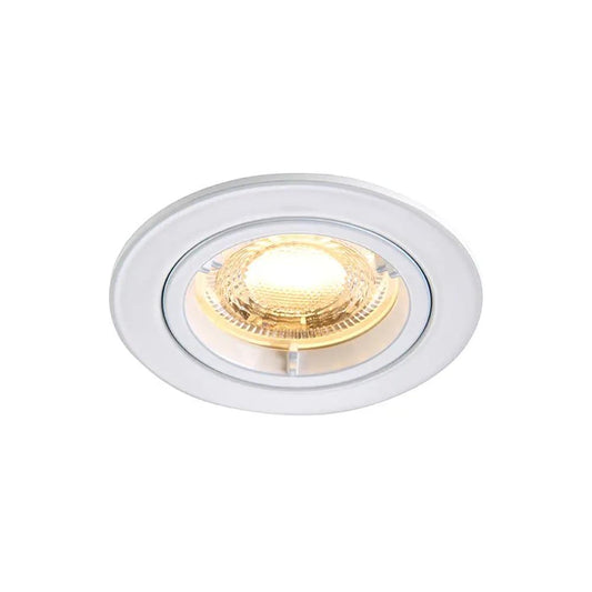 saxby non fire rated downlight Saxby Cast GU10 Fixed Downlight - Gloss White - saxby non fire rated downlight Saxby Cast GU10 Fixed Downlight - Gloss White