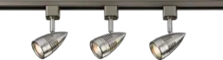 ml track light TRKSP4 1 Metre Tracklight Kit - Brushed Chrome - ml track light TRKSP4 1 Metre Tracklight Kit - Brushed Chrome