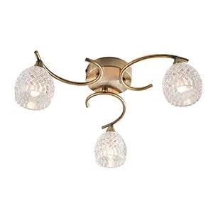 Endon Lighting Boyer 3lt semi flush - Endon Lighting Boyer 3lt semi flush