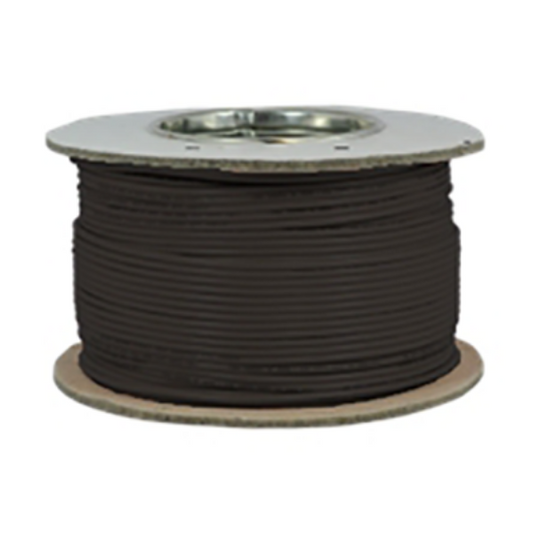 6mm stranded single core black electrical cable on 100m reel for wiring installations