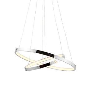 Endon Lighting Kline 2 ring pendant - Endon Lighting Kline 2 ring pendant