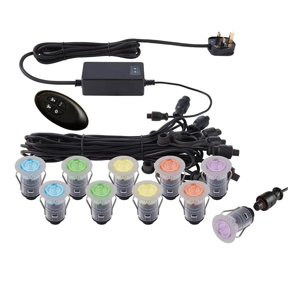 decking light Saxby IkonPRO 25mm Kit | RGB | 0.75W | IP67 | Stainless Steel - decking light Saxby IkonPRO 25mm Kit | RGB | 0.75W | IP67 | Stainless Steel