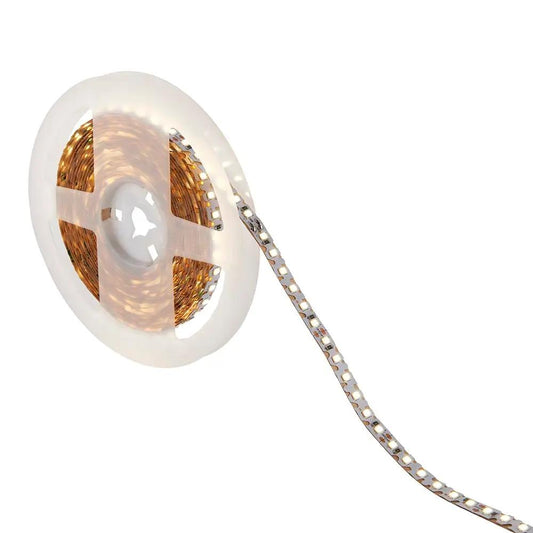 LED strip light on a reel for home and business electrical lighting installation