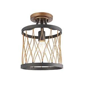 Endon Lighting Heston Semi flush - Endon Lighting Heston Semi flush