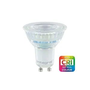 Integral REAL COLOUR GU10 BULB 420LM 5W 4000K DIMMABLE 36 BEAM CRI95 INTEGRAL - Integral REAL COLOUR GU10 BULB 420LM 5W 4000K DIMMABLE 36 BEAM CRI95 INTEGRAL