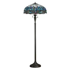 Endon Lighting Dragonfly blue Floor - Endon Lighting Dragonfly blue Floor