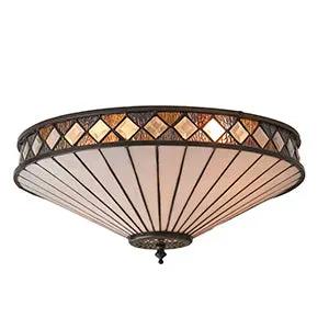 Endon Lighting Fargo Medium 2lt flush - Endon Lighting Fargo Medium 2lt flush