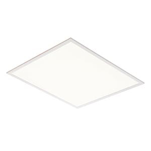 LED ceiling panel light with white frame for modern indoor lighting