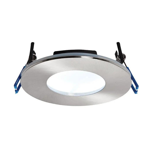 Saxby Fire Rated Saxby OrbitalPLUS satin Nickel IP65 9W cool white - Saxby Fire Rated Saxby OrbitalPLUS satin Nickel IP65 9W cool white