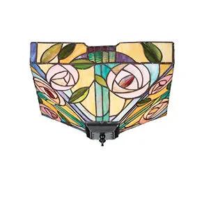 Endon Lighting Willow Medium 2lt flush - Endon Lighting Willow Medium 2lt flush