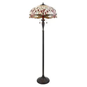 Endon Lighting Dragonfly beige Floor - Endon Lighting Dragonfly beige Floor