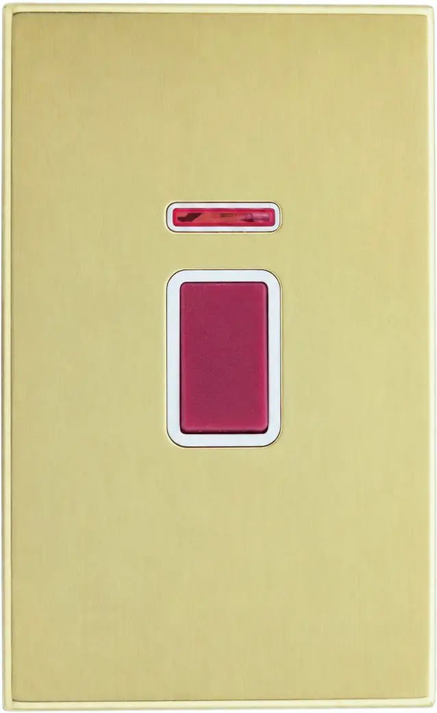 Hart PB 45A DP+NEON VERTICAL Red Rkr/WH