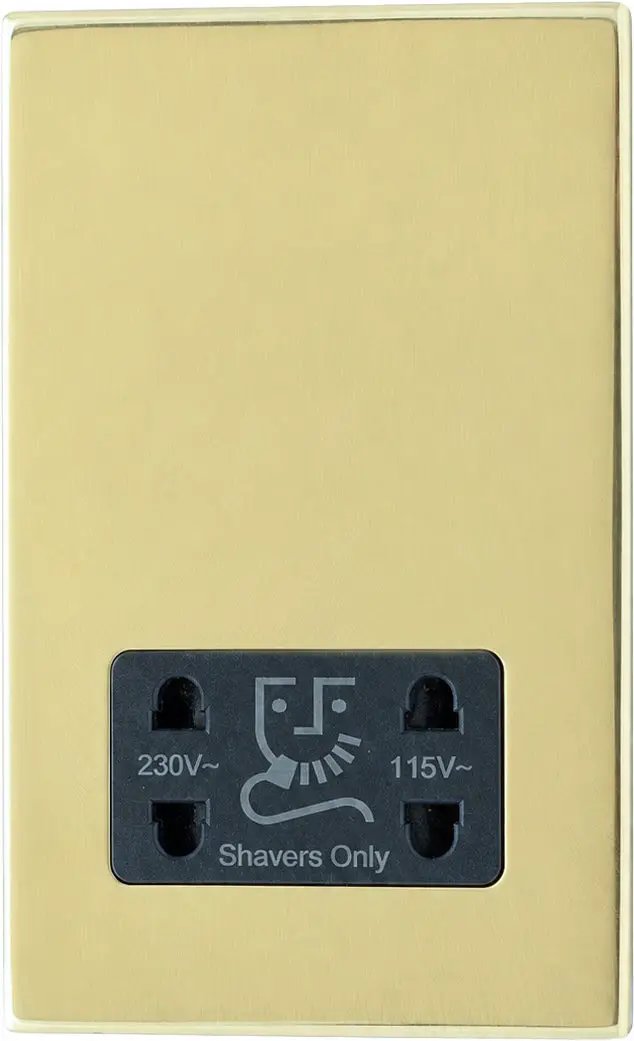 Hart CFX PB Shaver Dual Volt Socket BL