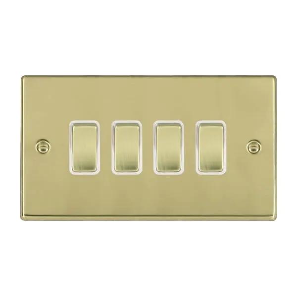 Hart PB 4g 10AX 2 Way Rkr PB/WH
