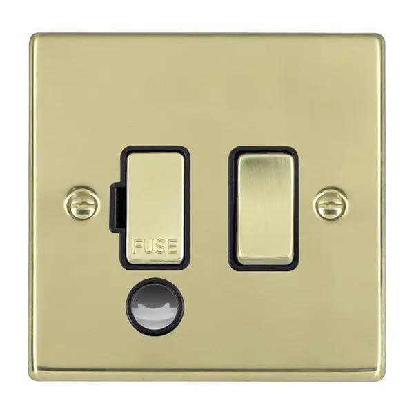 Hart PB 13A DP Fuse SP+CO PB/BL