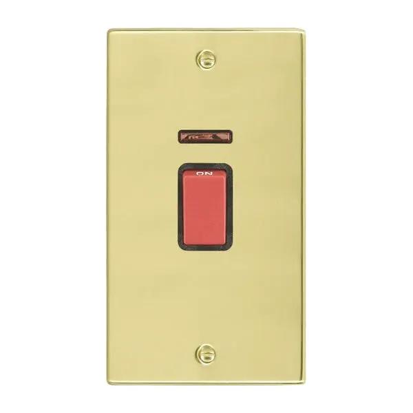 Hart SB 45A DP+NEON VERTICAL Red Rkr/BL