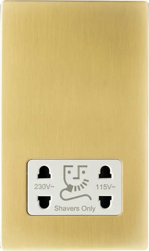 Hart CFX SB Shaver Dual Volt Socket WH