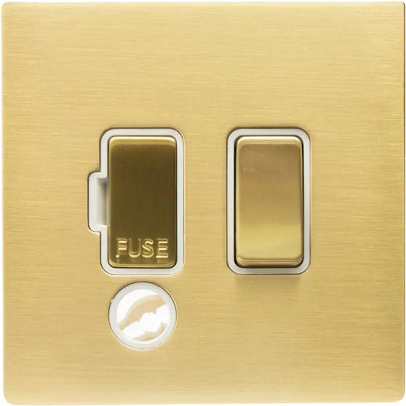 Hart CFX SB 13A DP Fused Spur+CO SB/WH