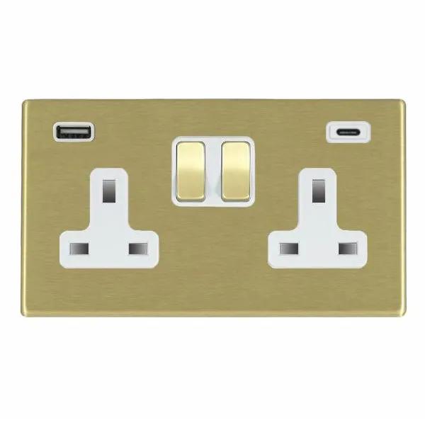 Hart CFX SB DP SS2+USB+USB C SB/WH