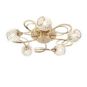 Endon Lighting Aherne 5lt semi flush - Endon Lighting Aherne 5lt semi flush