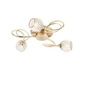 Endon Lighting Aherne 3lt semi flush - Endon Lighting Aherne 3lt semi flush