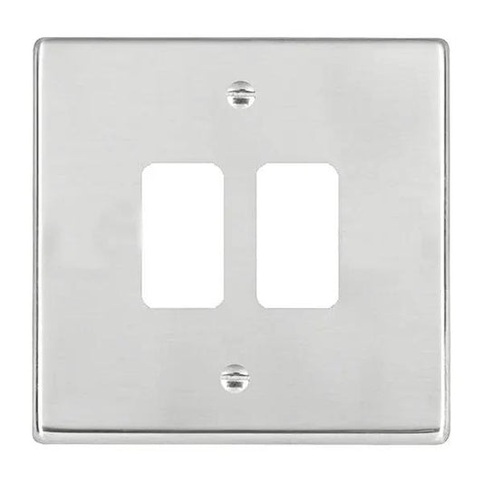 Hart SS 2G FL Plate + SGL-GRIDFL x 1