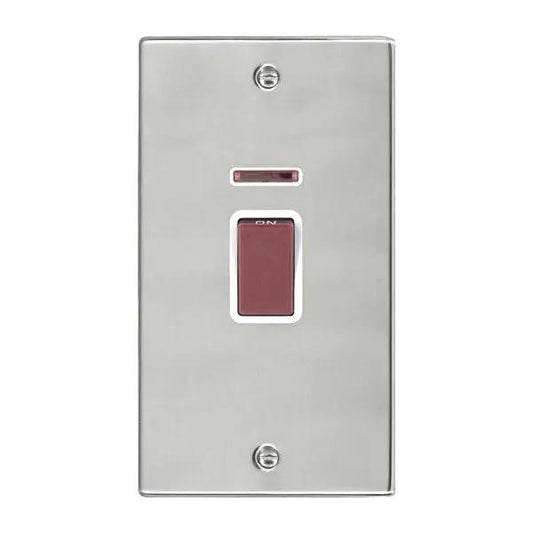 Hart SS 45A DP+NEON VERTICAL Red Rkr/WH
