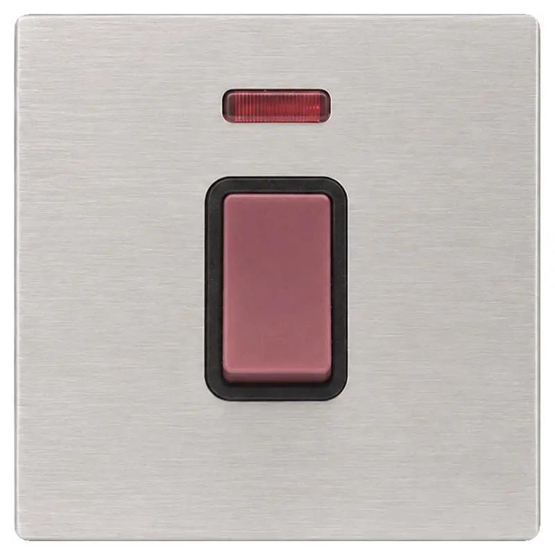 H-CFX SS 1g 45A Double Pole+N Red Rkr/BL
