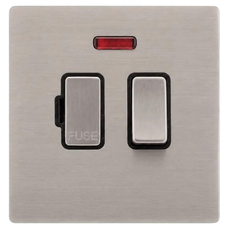 H-CFX SS 13A DP Fused Spur+N SS/BL