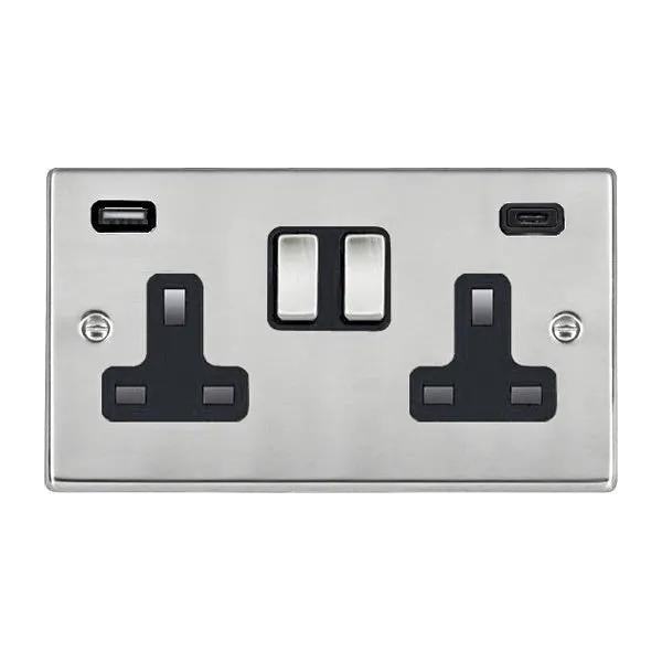 Hart SS DP SS2+USB+USB C SS/BL