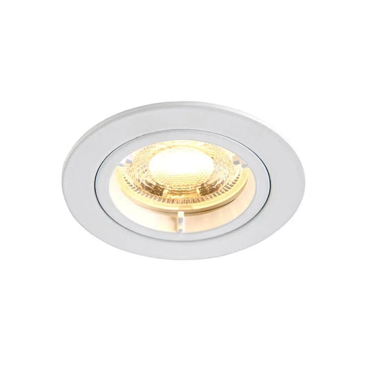 saxby non fire rated downlight Saxby Cast GU10 Fixed Downlight - Matt White - saxby non fire rated downlight Saxby Cast GU10 Fixed Downlight - Matt White