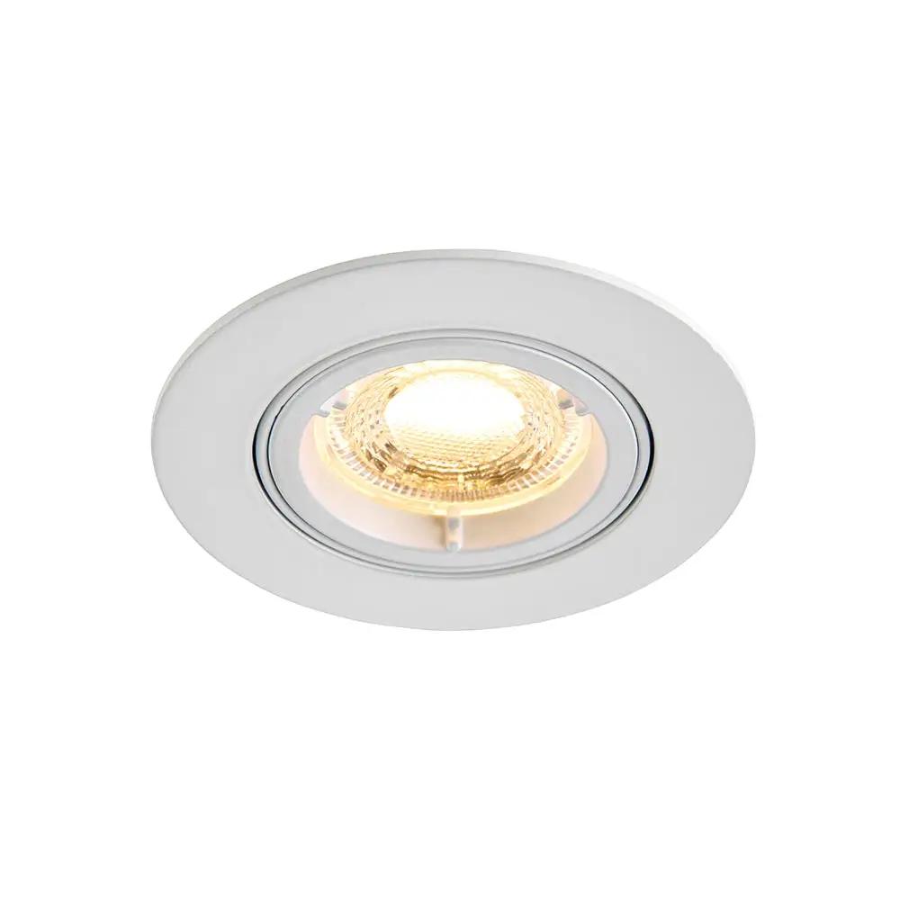 saxby non fire rated downlight Saxby Cast GU10 Tilt Downlight - Matt White - saxby non fire rated downlight Saxby Cast GU10 Tilt Downlight - Matt White