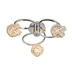 Endon Lighting Talia 3lt semi flush - Endon Lighting Talia 3lt semi flush