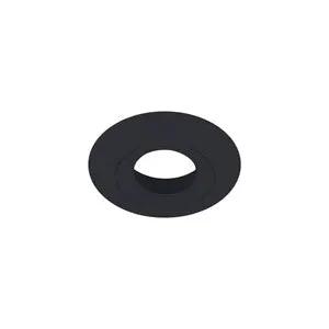 integral fire rated down light 2 LUXFIRE FIRE RATED TILTABLE DOWNLIGHT BLACK-PAINTABLE BEZEL INTEGRAL - integral fire rated down light 2 LUXFIRE FIRE RATED TILTABLE DOWNLIGHT BLACK-PAINTABLE BEZEL INTEGRAL