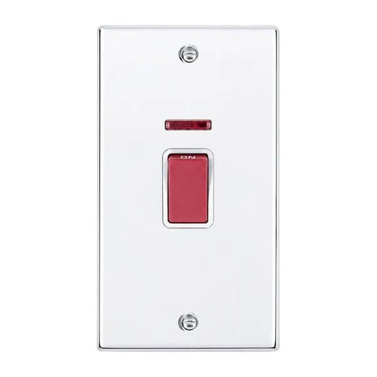 Hart BC 45A DP+NEON VERTICAL Red Rkr/WH