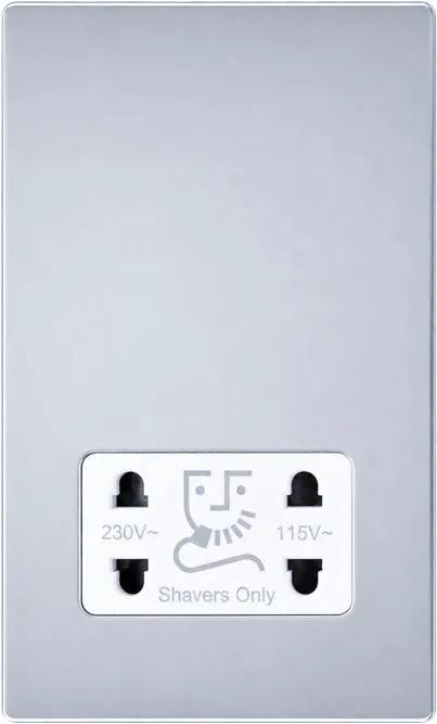 Hart CFX BC Shaver Dual Volt Socket WH