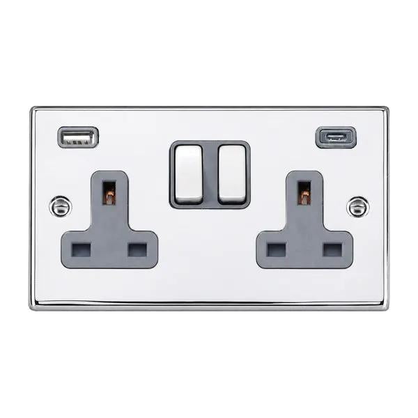 Hart BC DP SS2+USB+USB C BC/QG