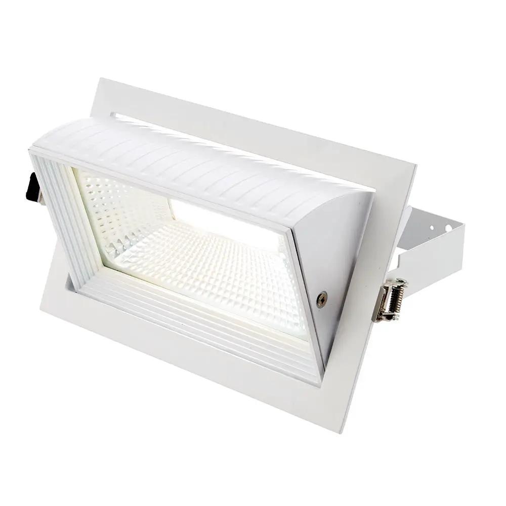 saxby non fire rated downlight Saxby Axial rectangular 35W cool white - saxby non fire rated downlight Saxby Axial rectangular 35W cool white