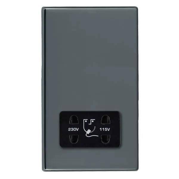 Hart CFX BK Shaver Dual Volt Socket BL