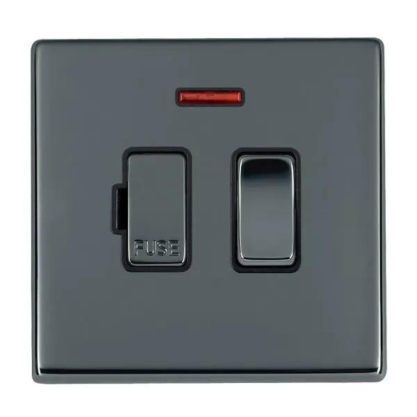 H-CFX BK 13A DP Fused Spur+N BK/BL