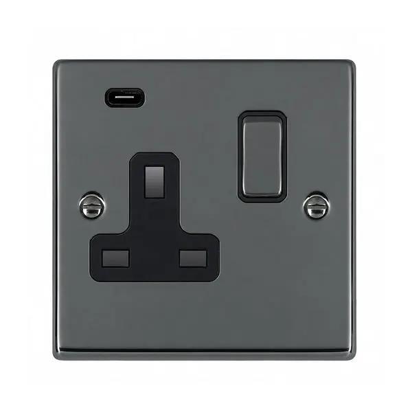 Hart BK SP SS1 + USB C x1 BK/BL