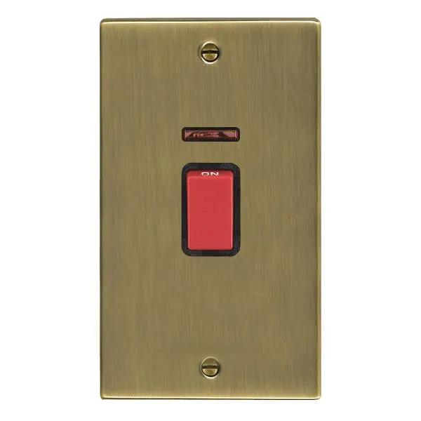 Hart AB 45A DP+NEON VERTICAL Red Rkr/BL