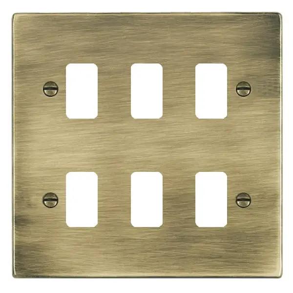 Hart AB 6G FL Plate + DBL-GRIDFL x 2