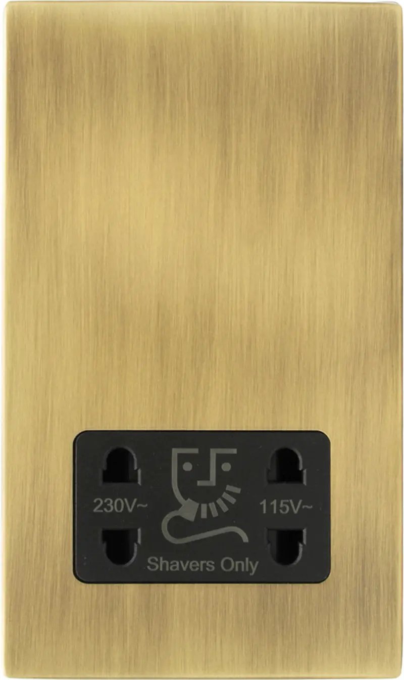 Hart CFX AB Shaver Dual Volt Socket BL