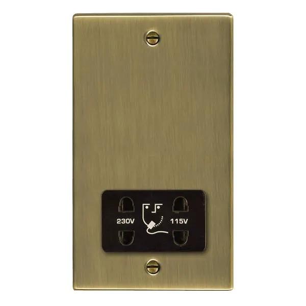 Hart AB Shaver Dual Volt Socket BL