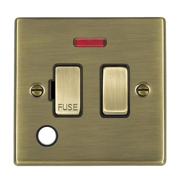 Hart AB 13A DP Fuse SP+N+CO AB/BL