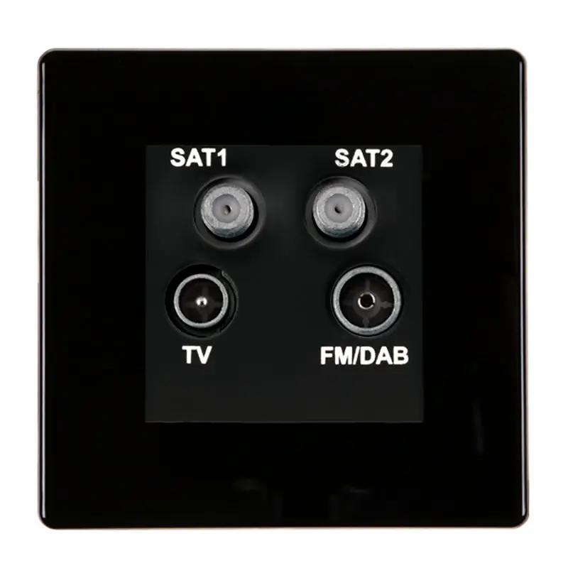 HCFX Col BL Non-Isolated TV+FM+2XSAT BL