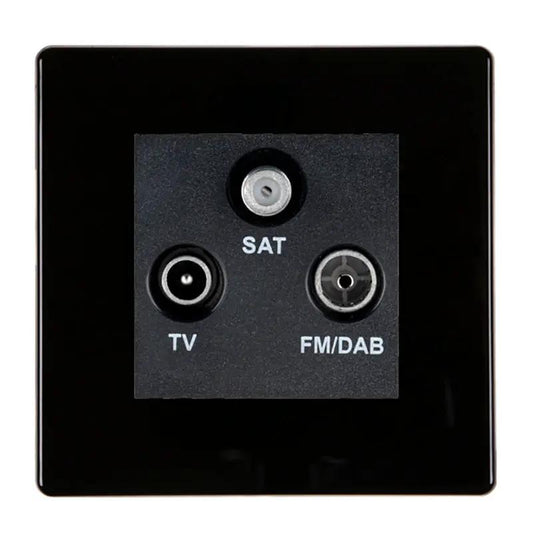 HCFX Col BL Non-Isolat DAB TV+FM+SAT BL