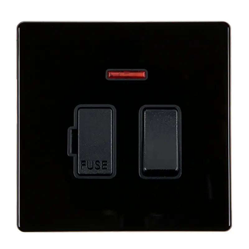 HCFX Col BL 13A DP Fused Spur+N BL/BL