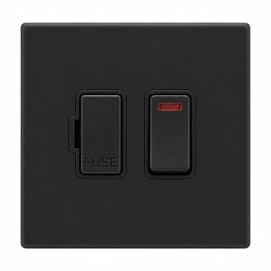 HCFX Col BL 13A DP Fused Spur+N BL/BL